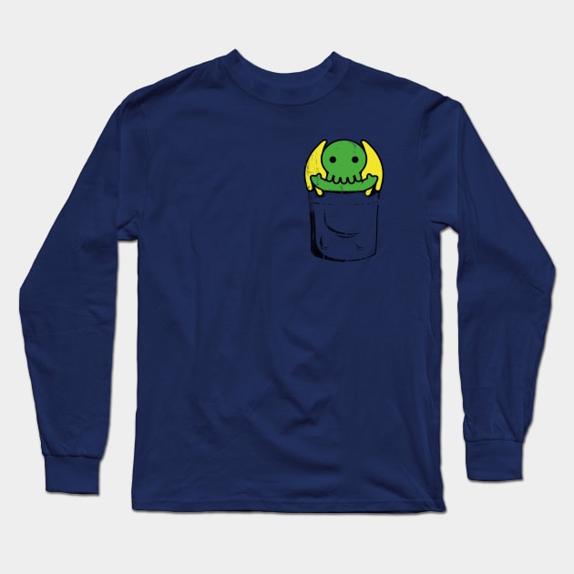 Cute Cthulhu Long Sleeve T-Shirt by FanFreak